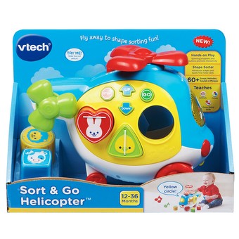 Vtech learn and sort hot sale helicopter